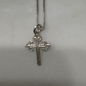 Atocha Sterling Silver Shipwreck Cross Pendant